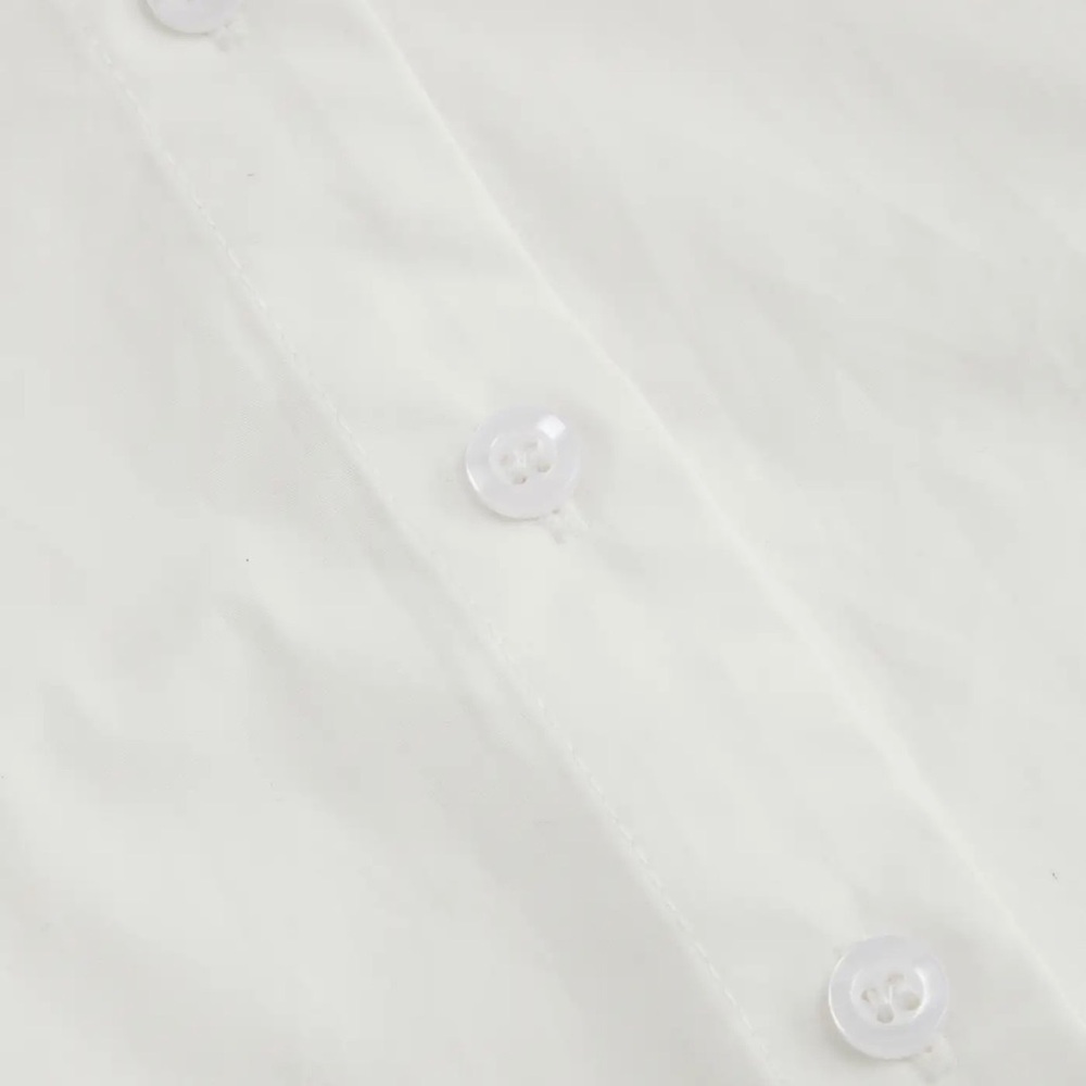Cider | White High-Neck Button Halter Top - Picture 3 of 6